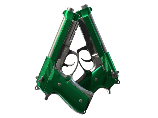 Emerald Dual Berettas